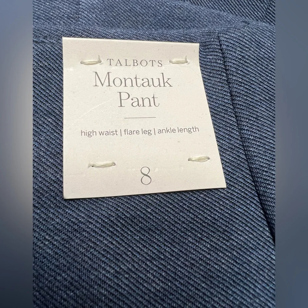 Talbots Montauk pant, denim Heather, misses 8, nwt - Picture 10 of 16